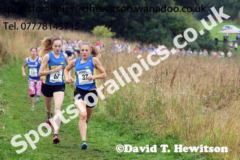 Senior women, Sunderland Harriers Open Cross Counry, Farringdon Park, Sunderland. Photo: David T. Hewitson/Sports for All Pics